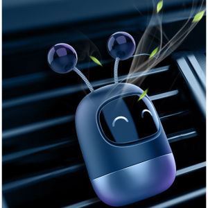 Sáp thơm cài cửa gió điều hoà hình robot có tai lúc lắc đáng yêu các dòng xe hơi xe ô tô