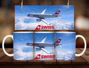 * 1 PC MUG WITH BOX * SWISS MUG DESIGN 11oz with BOX SOUVENIR