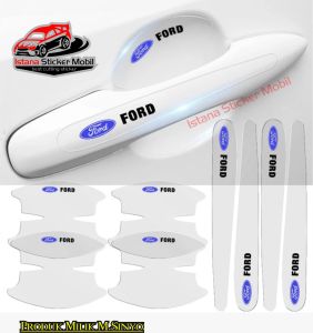 stiker pengaman hadle pintu mobil frod pelindung handle pintu mobil dari goresan 8pcs sepaket