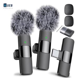 Ueblock✈ 2 In 1 Mini Microphone System Type-C Charging for for for for for iPhone Computer Tablet Camera