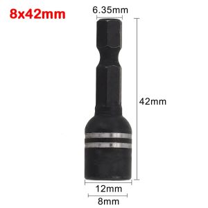 OUREAL DIY ic Nut Screwdriver Anti-slip 8mm Hex Shank Driver Durable Socket Wrench for Power Drills Drivers Socket Kit