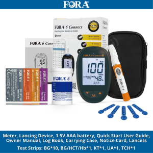 FORA® 6 Connect Multi-Functional Monitor System with Bluetooth