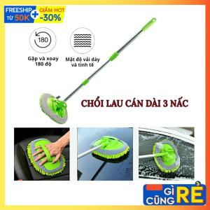 Chổi Lau Thành Và Nóc Rửa Xe Ô Tô - Lau Sàn Nhà Lau Cửa Kính Đa Năng Tiện Dụng