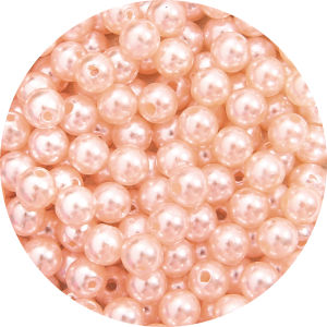 4/6/8/10mm With Holes Multicolor ABS Imitation Pearls Round Beads for DIY Bracelet Earrings Charms Sewing Beads Necklace Jewelry Making