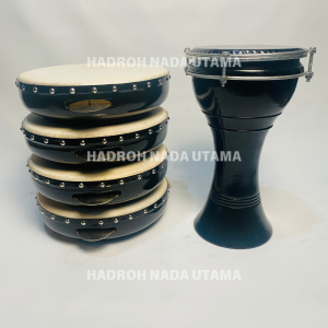 Promo Rebana Hadroh Standar Full Set Ekonomis FREE TAS - HNU