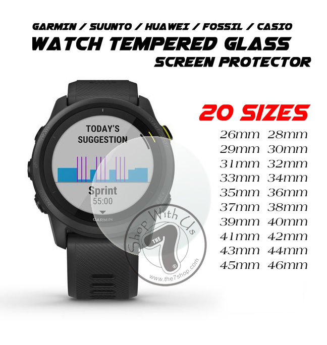 Garmin Tempered Glass Suunto Tempered Glass Huawei Fossil