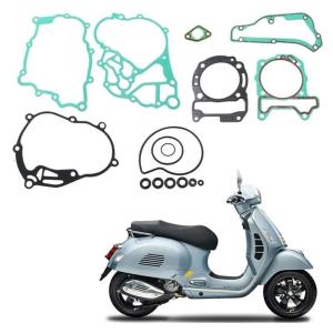 Motorcycle Full Gasket Kit for GTV 300 250 125 Engine Cylinder Head Gaskets Crankcase Oil Tank Pan Gasket Replacement