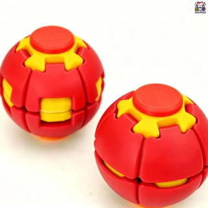 [SG Seller]Fingertip Spin Decompression Ball Press Rotate Fidget Toy Lightweight Pocket Stress Relief Sensory Toy