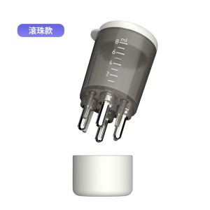 Mino Scalp Medicine Supplying Device Head Essential Oil Massage Comb Ml 1ml Hair Hair Growth Tonic Ball Transparent Spacer Inhaler