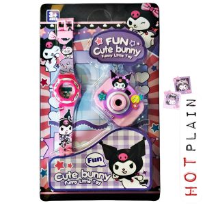 Jam Tangan + Mini Mainan proyektor Karakter Funny Little Toy AN