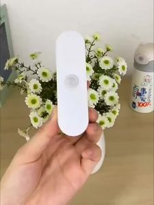 LED Smart Sensor Night Light Magnetic Adsorption USB Rechargeable Wardrobe Lamp For Bedroom Reading Bedside Kitchen Cabinet Lighting