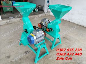 Máy nghiền các loại hạt nghiền tre cho gia súc động cơ 4hp