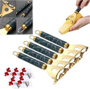 Corn Shucker 2025 New Corn PeelerEffortless & Fast - Effortless Corn StripperDurable Corn Peeler Corn Cob Stripper ToolTime-Saving Convenience (1Pcs)