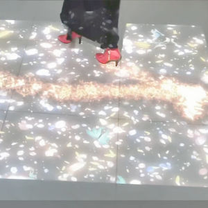 Digital Writing Board Interactive Whiteboard System Portable Projection Screen28 Kinds Interactive Floor Games Kids Playground