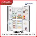 ELECTROLUX Kulkas Side By Side 609 Liter EQE6879A-B Ultimate Taste. 