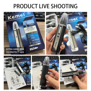 [ส่งจากกรุงเทพ]เครื่องโกนหนวด เครื่องโกนหนวดไฟฟ้าไร้สาย อุปกรณ์โกนหนวด ตัดแต่งขน Kemei 4 IN 1 อย่างดี รุ่น KM-6630 แบบชาร์จผู้ชายไฟฟ้าหูจมูกผม เคราผมตัดการดูแลส่วนบุคคลเครื่องมือสำหรับผู้ชาย ที่ตัดขนจมูก และขนหู Hair Trimmer เครื่องตัดขนจมูกไฟฟ้า กรรไกรตั