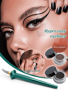 Silicone eyeliner Beauty tool Waterproof and smudge-proof Environmentally friendly tool silicone eyeliner brush