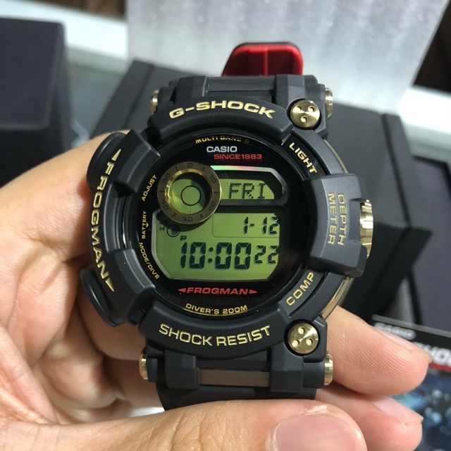 Casio g best sale shock gold tornado