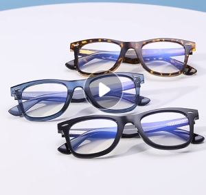 HAWAII Anti Blue Light Glasses for Men Women/Computer Gaming Glasses/Classic Retro Rivet Eyewear/Optical Frame