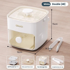 Large-capacity food-grade ice cube mold – the ultimate ice ball maker for home use. press-to-release ice cube tray a must-have for your refrigerator!