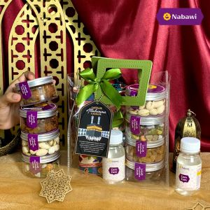 Hampers Al Khansa Paket Oleh Oleh Makanan Khas Arab Souvenir Haji dan Umroh Premium