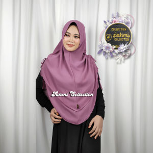 Kerudung Syari Malika Serut Pinggir: Desain Modern & Nyaman Dipakai