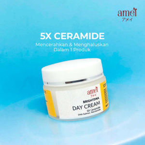 Amei Day Cream - 5x Ceramide Krim Siang Mencerahkan Dan Memperbaiki Skin Barrier Kulit ( amei official store )