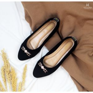NEW Hellona Cleo Flatshoes Cantik Bikin Nyaman Sol Karet Antislip