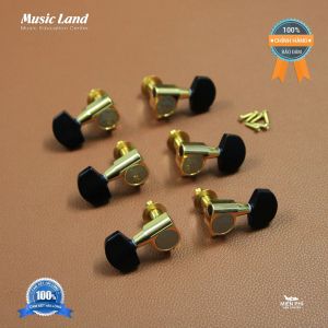 Khóa Đàn Guitar Acoustic DerJung DJ235G-P4B – Chính Hãng