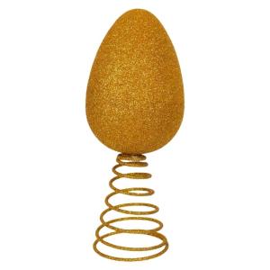 Easters Mini Eggs Tree Toppers with Glittering Easters Mini Eggs Ornament for Festival Home and Party Decoration