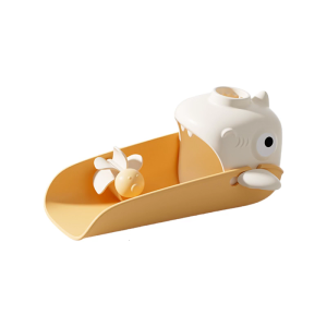 Thân thiện với trẻ em Silicone nhiệt độ vòi nước cho bé cho thấy vòi nước tập tin đính kèm cho an toàn tắm và rửa