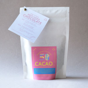 Cumulo Coffee - Ready-to-use Cumulo Drinking Chocolate Powder 50% - Gluten & Dairy free 100% Natural - Sweet rich and balanced with velvety cacao notes - 200g