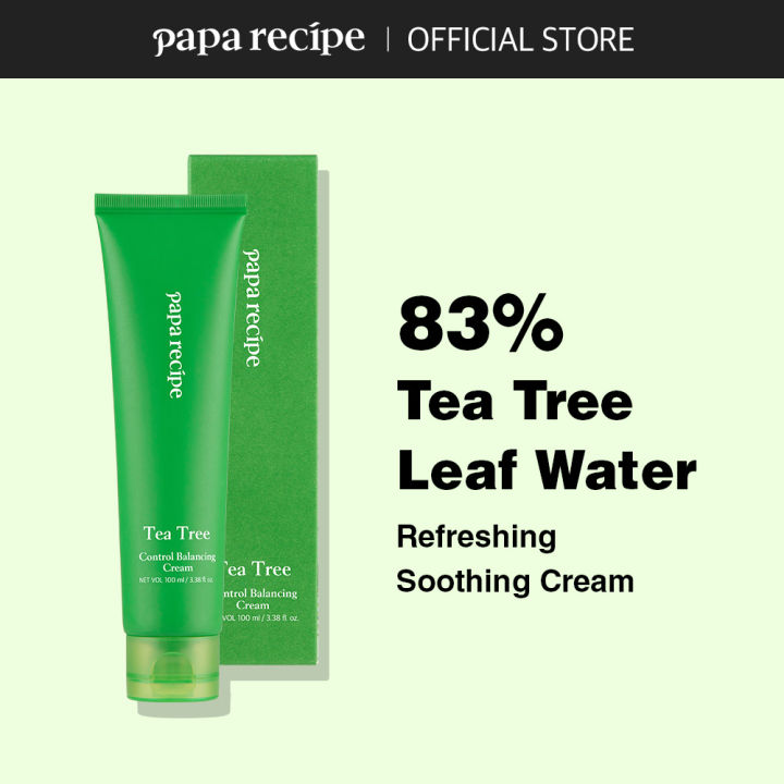 Papa Recipe Tea Tree Control Balancing Cream Moisturizer (100ml) 