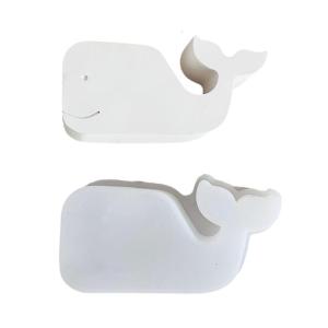 แม่พิมพ์เรซิ่นตกแต่งสำหรับงานหัตถกรรมชั้นวางแม่พิมพ์ซิลิโคนสำหรับแบบสามมิติแม่พิมพ์สำหรับตกแต่งเชิงเทียนแบบรูปปลาวาฬยืดหยุ่น