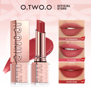O.TWO.O Lipstick Lip Tint Moisturizing Nourishing Glow Lightweight Smooth Non-Sticky Refreshing Red High-shine Lipstick Makeup2026