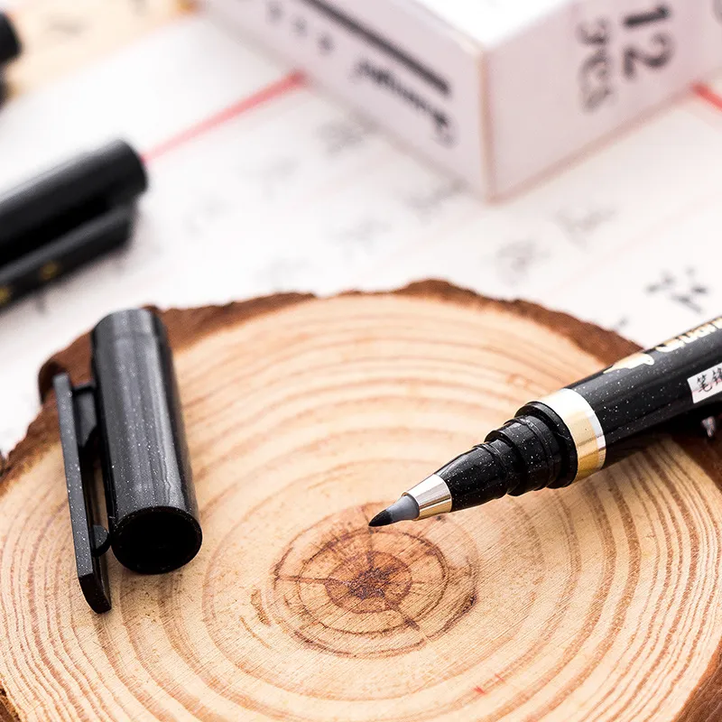 Bút lông viết thư pháp cao cấp Bút dạ lông cỡ viết tiếng Trung
