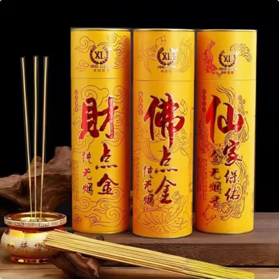 Nhang Không Khói Cao Cấp Hộp 300 Cây Dài 32cm – Nhang Thờ Cúng Thảo Mộc Ít Khói Thơm Dịu