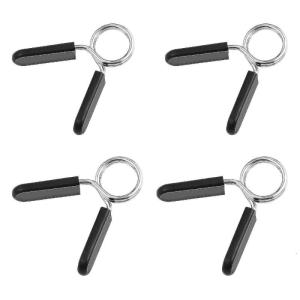 4Pcs Barbells Kẹp Mùa Xuân kẹp cổ áo Phòng Tập Thể Dục Quả Tạ Khóa 25/28/30Mm Barbells lò xo khóa kẹp cổ áo Cho Tập Thể Dục Tập Thể Dục