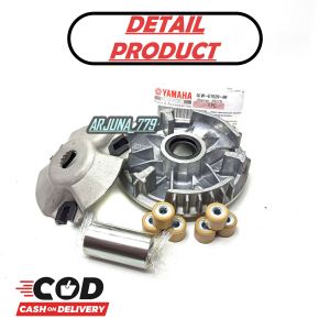 PAKET VANBELT MIO + RUMAH ROLLER ASSY YAMAHA MIO SPORTY / MIO SMILE / FINO KARBU / MIO SOUL KARBU / PAKET 2 ITEM VANBEL + RUMAH ROLLER ASSY MIO + BOSH KODE PARTS 5TL/5LW