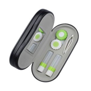 2 In 1 Spectacle Case / Double Layer Multi-Function Contact Lens Case / Dual Use Portable Case Holder Fireheart Warrior