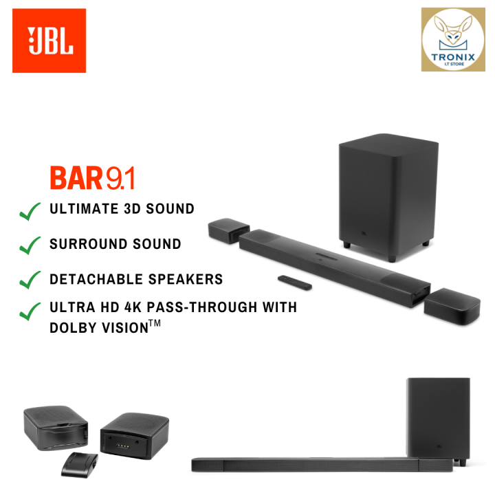 JBL BAR True Wireless Surround with Dolby Atmos® Lazada PH