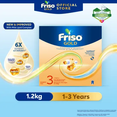 Friso Gold Step 3 Milk Formula 1.2kg