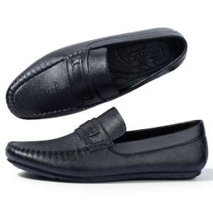 back to school shuta 662XL Men’s Black Shoes Rubber Weighty Waterproof and Comfortable Boy Formal School and Work