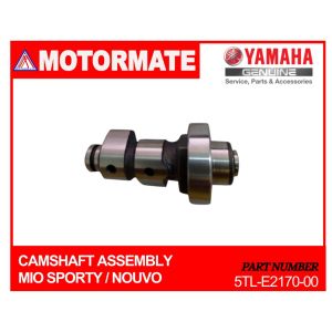 YAMAHA GENUINE PARTS Camshaft Assembly Mio Sporty/Nouvo Part# 5TL-E2170-00