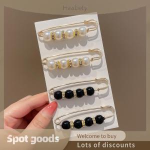 Heabety Fashion Korean Style Fashion Anti-glare Buckle Brooch Fixed Clothes Trouser Waist Change Small Waist Buckle Multi-piece Brooch Pin