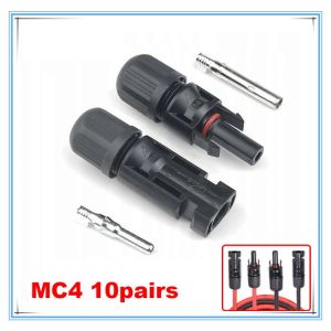 10 Pairs MC4 1000V IP67 2.5mm2 4mm2 6mm2 Solar PV Connector in Solar Panel System