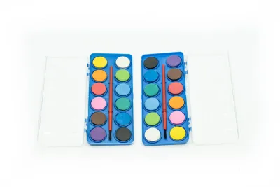 [Ready Stock] 12 Colour Watercolour Palette