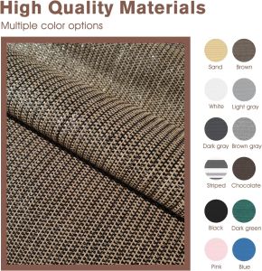 Customized Link Waterproof polyester Sun Shade Sail Balcony Privacy Screen