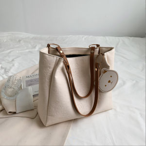 Túi tote nữ đeo vai họa tiết cute dập nổi fashion Hàn Quốc LILA TOTEDN15