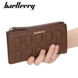 Baellerry Dompet Cowok Cewek Dompet Panjang Wanita Dompet Lipat Wanita Terbaru Dompet Kulit Import Kekinian